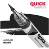 AK Interactive QUICK MARKER juodas žymeklis miniatiūroms, AKMQ021
