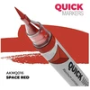 AK Interactive Quick Marker Space Raudona – kontrastinis miniatiūrų žymeklis 1 sluoksniu