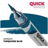 AK Interactive Quick Marker Turquoise Mėlyna žymeklis miniatiūrų dažymui