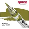 AK Interactive Quick Marker žymeklis Leaf Žalias miniatiūroms dažymui