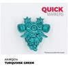 AK Interactive QUICK MARKER žymeklis Turquoise Žalias miniatiūroms