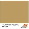 AK Interactive RAL 1039 Sandbeige akriliniai dažai AFV 17 ml