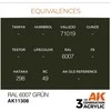 AK Interactive RAL 6007 žalia AFV (3-osios kartos) akriliniai dažai 17 ml