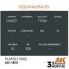 AK Interactive RLM 66 akriliniai dažai lėktuvų modeliui 17ml