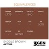 AK Interactive Saddle Brown 3rd Gen akriliniai dažai 17 ml AK11104
