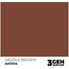 AK Interactive Saddle Brown 3rd Gen akriliniai dažai 17 ml AK11104