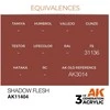AK Interactive Shadow Flesh akriliniai dažai figūrėlėms 17 ml