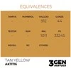 AK Interactive Tan Geltona 3rd Gen akriliniai dažai, 17 ml