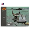 Ak Interactive UH-1H Huey sraigtasparnio nuotraukų knyga, 108 p., minkštas viršelis, EN