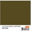 AK Interactive US Olive Uniform akriliniai dažai figūrėlėms 17ml