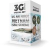 AK Interactive USAF SEA kamufliažo akrilinių dažų rinkinys, 3 gen.
