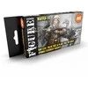 AK Interactive Waffen-SS pavasario/vasaros kamufliažo dažų rinkinys 3Gen