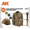 AK Interactive Waffen-SS pavasario/vasaros kamufliažo dažų rinkinys 3Gen