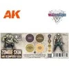 AK Interactive Wargame Zombie odos akrilinių dažų rinkinys 3Gen