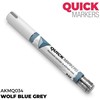 AK Interactive Wolf Mėlyna Pilkas žymeklis miniatiūroms QUICK MARKER