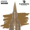 AK Interactive WOOD akrilinis dažų žymeklis su teptuko galiuku