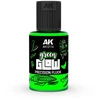 AK Interactive Žalias Glow fluorescenciniai emalio dažai, 30 ml AK12114