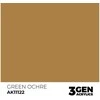 AK Interactive Žalias Ocher akriliniai dažai, 3 gen., 17 ml