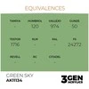 AK Interactive Žalias Sky 3rd Gen akriliniai dažai 17 ml AK11134