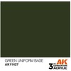 AK Interactive Žalias Uniform Base 3rd Gen akriliniai dažai figūrėlėms 17ml