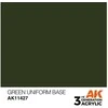 AK Interactive Žalias Uniform Base 3rd Gen akriliniai dažai figūrėlėms 17ml