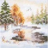 Alisa Beldizart Kryželiu siuvinėjimo rinkinys „Atėjo žiema. Miške“ S0-236