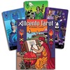 Us Games Systems Tarot Kortų Rinkinys - Allcento 100 Kortų Iliustruotas Vadovas Juodais Kraštais