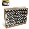 AMMO by MIG Jimenez AMMO MIG 8006 dažų stovas 45 vnt. 35 ml buteliukams, 40×30×6,5 cm