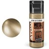 AMMO by MIG Jimenez AMMO MIG ATOM akriliniai dažai – metalik žalvaris, 20 ml (20173)