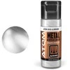 AMMO by MIG Jimenez AMMO MIG ATOM akriliniai dažai – metalinis aliuminis, 20 ml (20165)