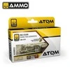 AMMO by MIG Jimenez AMMO MIG ATOM akriliniai dažai – įrankių spalvų rinkinys 6×20 ml (20723)