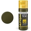 AMMO by MIG Jimenez AMMO MIG ATOM akriliniai dažai Dark Olive Drab 20 ml (20065)