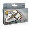 AMMO by MIG Jimenez AMMO MIG ATOM akrilinių dažų rinkinys Avro Lancaster ir bombonešiai