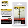 AMMO by MIG Jimenez AMMO MIG tamprus takelažo siūlas 0,03 mm, 2 m (Medium)