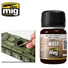 AMMO by MIG Jimenez Tamsiai rudas sendinimo ploviklis žaliems modeliams, 35 ml
