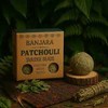 Ancient Wisdom Banjara Patchouli smilkalų karoliukai – ekologiški, valymui ir meditacijai