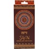 Ancient Wisdom Gypsy Nomadic SUN smilkalai – natūralūs indiški, rankų darbo (6 vnt.)