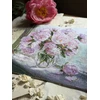 Andriana Kryželių siuvinėjimo rinkinys „Bijūnai prie lango“ 24,5×24,5 cm