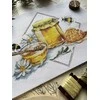 Andriana Kryželiu siuvinėjimo rinkinys „Bitės ir medus“ 27×20 cm – puiki dovana