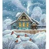 Andriana Beldizart Kryželio siuvinėjimo rinkinys "Kur šilta" 23 х 25,5 cm SANT-18