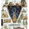Andriana Beldizart Kryželiu siuvinėjimo rinkinys "Magiški žvėrys. Katė" SANV-52