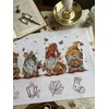 Andriana Beldizart Kryželio siuvinėjimo rinkinys "Rudens nykštukai" 32х21,5 cm SANO-34