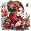 Andriana Siuvinėjimo kryželiu rinkinys „Harmonija“, 24×24 cm – puiki dovana
