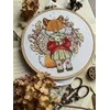 Andriana Beldizart Kryželiu siuvinėjimo rinkinys „Rudens arbata“ 15 х 17 cm SANO-32