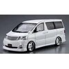Aoshima Toyota Alphard 2005 Silk Blaze 1/24 surinkimo rinkinys MNH/ANH10 15W
