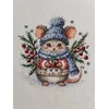 Ava Stitch Kalėdinė magija – kryželiu siuvinėjimo rinkinys AVA-P027