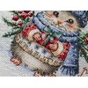 Ava Stitch Kalėdinė magija – kryželiu siuvinėjimo rinkinys AVA-P027