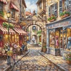 Ava Stitch Kryželių siuvinėjimo rinkinys „La Belle Epoque“ – miestas, Aida 16 ct, 49 sp.