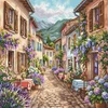 Ava Stitch Siuvinėjimo kryželiu rinkinys „Pasivaikščiojimas Provanse“ 31,75×31,75 cm