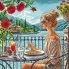 Ava Stitch Siuvinėjimo kryželiu rinkinys „Itališki skoniai“ 32x32 cm